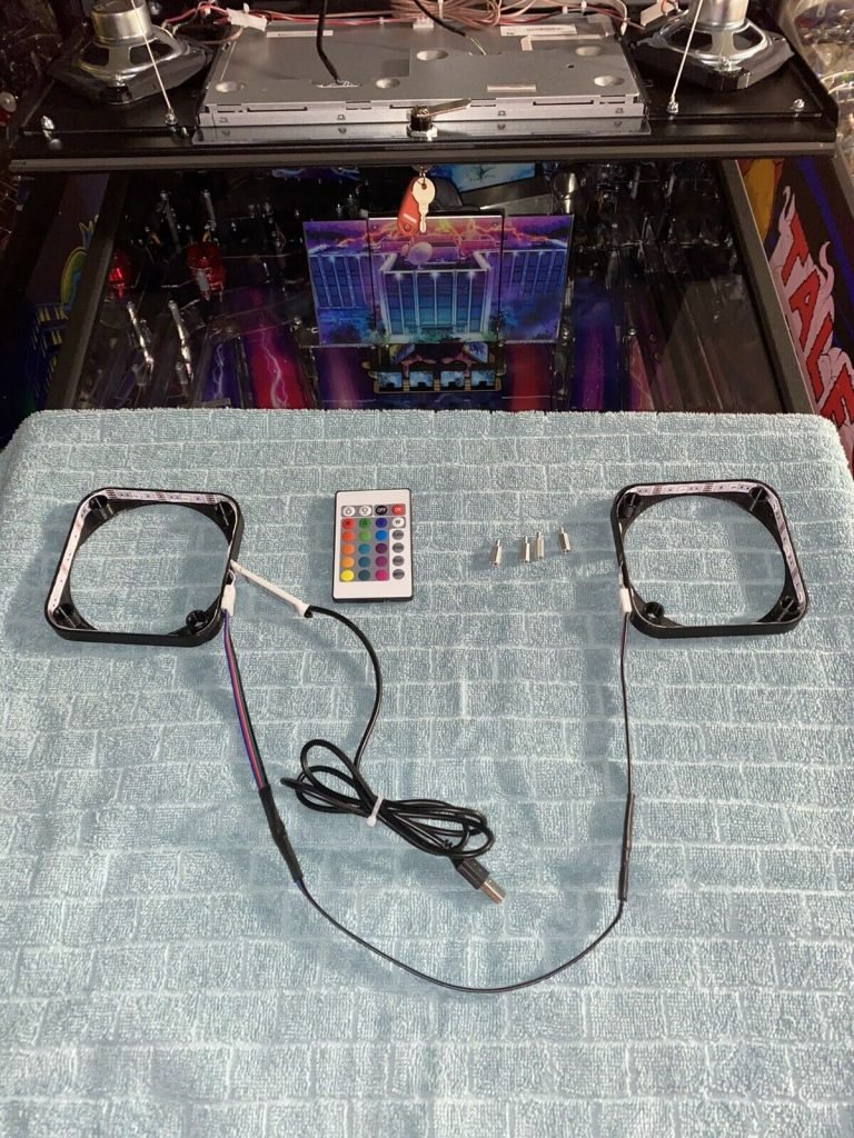 Stern SPIKE Pinball Machine USB Speaker Lights LED Mods with 16 Color