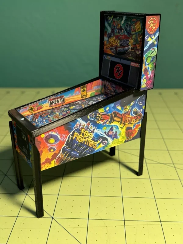 Foo Fighters Pinball Machine Model