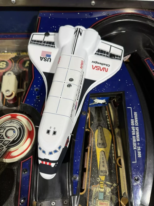 Pinball Machine Space Shuttle Reproduction