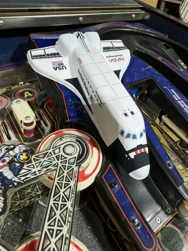 Pinball Machine Space Shuttle Reproduction